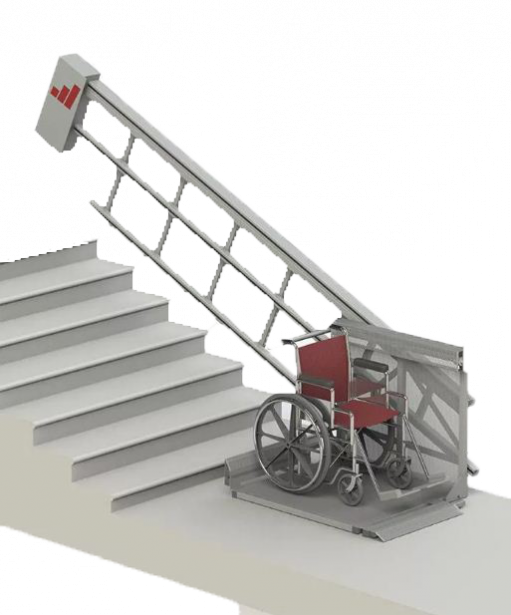 Подъёмная платформа для инвалидов (Наклонный)